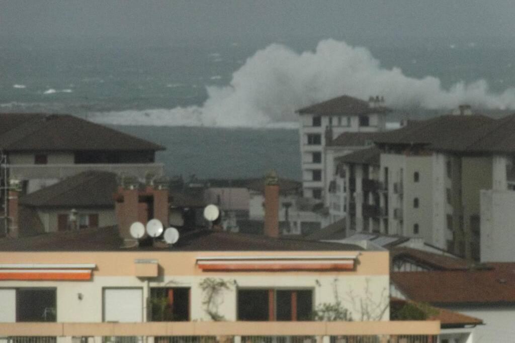 Ciboure:T2, proximité golf et plages, vue sur mer Esterno foto